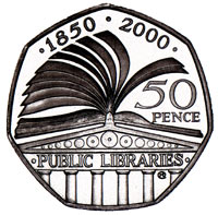 150year Library Anniversary Coin